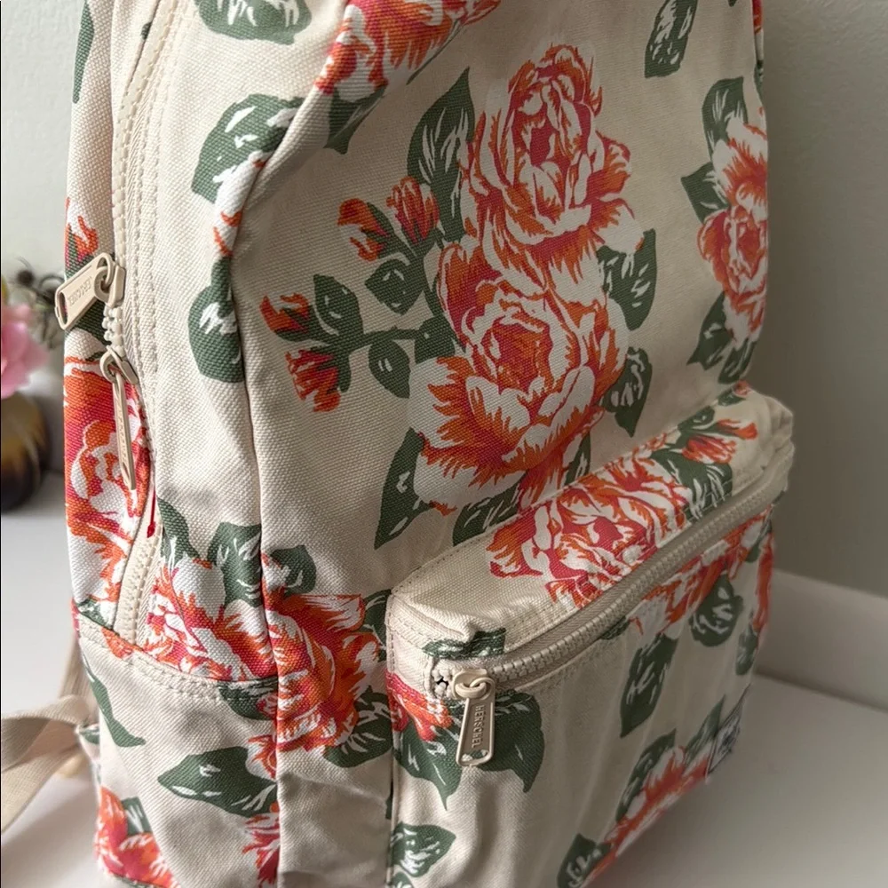 Herschel Floral Cream Backpack